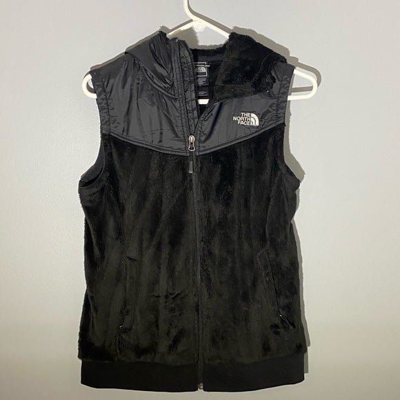 The North Face Hooded Black Vest - Picture 1 of 3